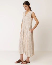Indi and Cold Dress MI140 - Ecru