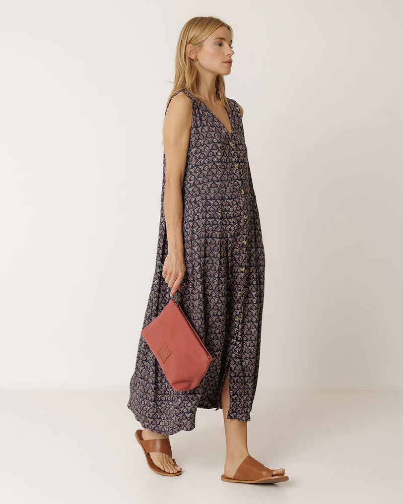 Indi and Cold Dress MI140 - Navy