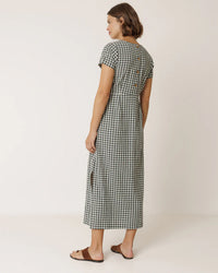 Indi and Cold Dress AD149 - Menta Gingham