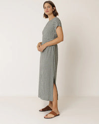 Indi and Cold Dress AD149 - Menta Gingham