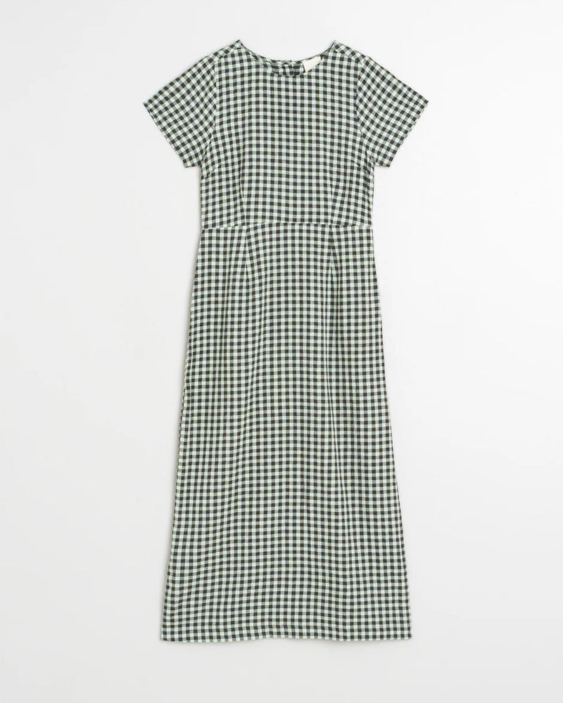 Indi and Cold Dress AD149 - Menta Gingham