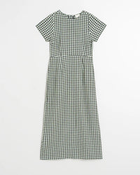 Indi and Cold Dress AD149 - Menta Gingham