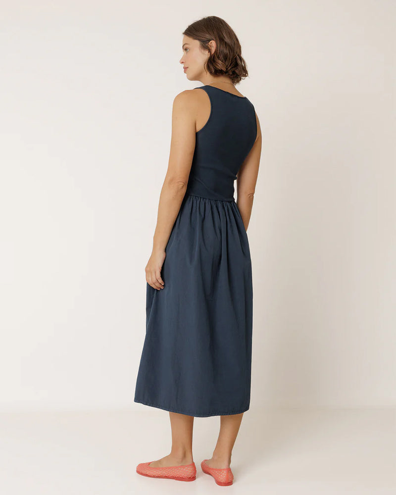 Indi and Cold Dress CC325 - Navy