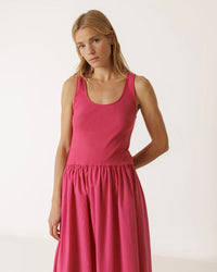 Indi and Cold Dress CC325 - Raspberry