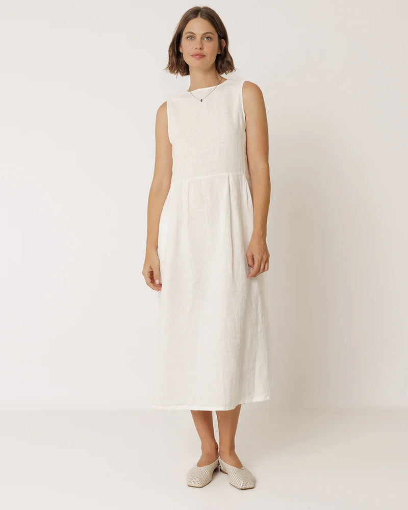 Indi and Cold Dress CC250 - White