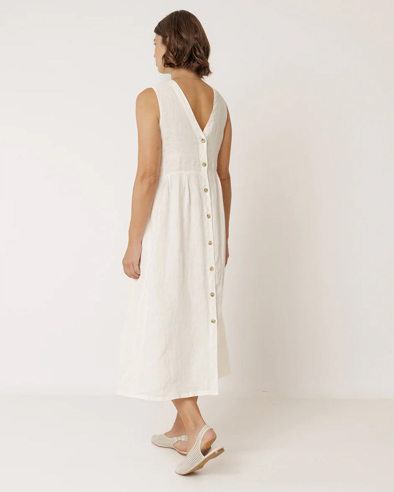 Indi and Cold Dress CC250 - White