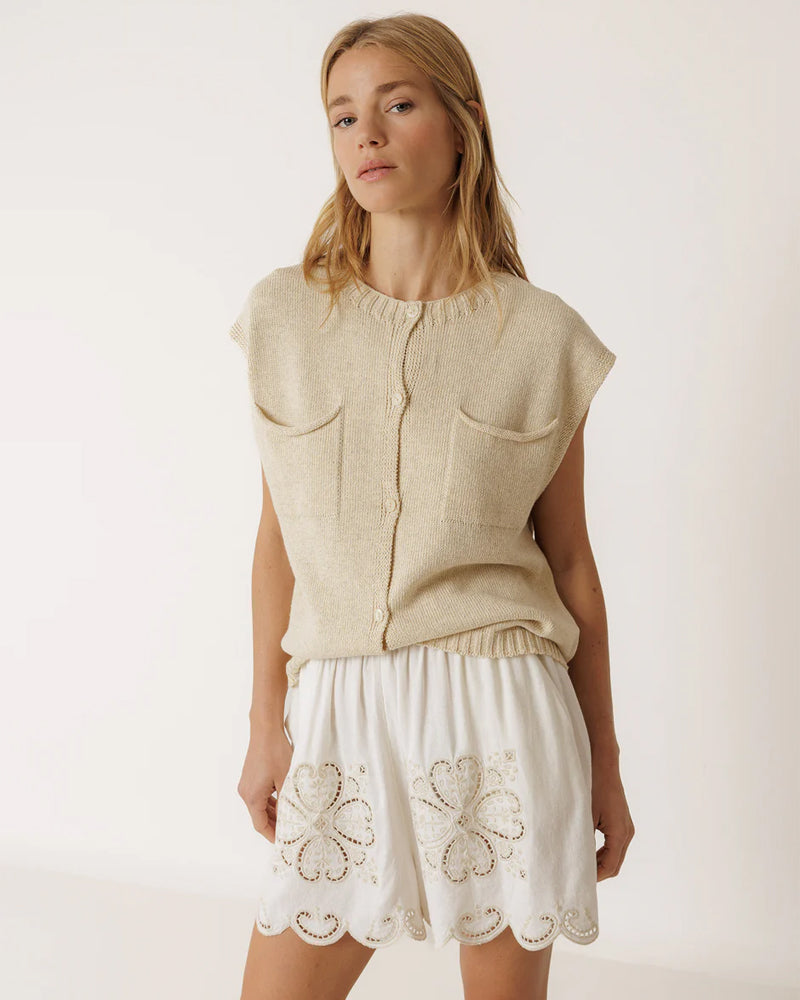 Indi and Cold Shorts KI177 - White