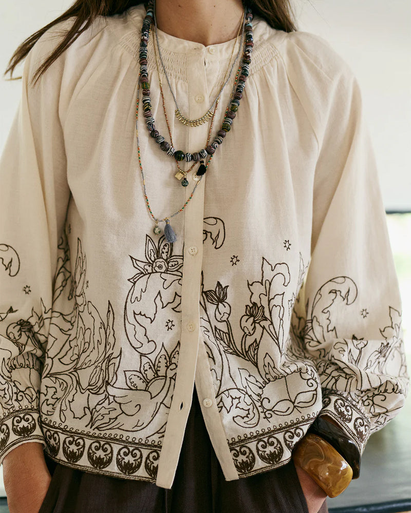 Indi and Cold Top BK171 - White