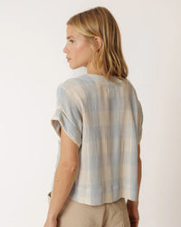Indi and Cold Top KI151 - Blue Check