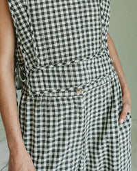 Indi and Cold Trousers AD148 - Menta Gingham