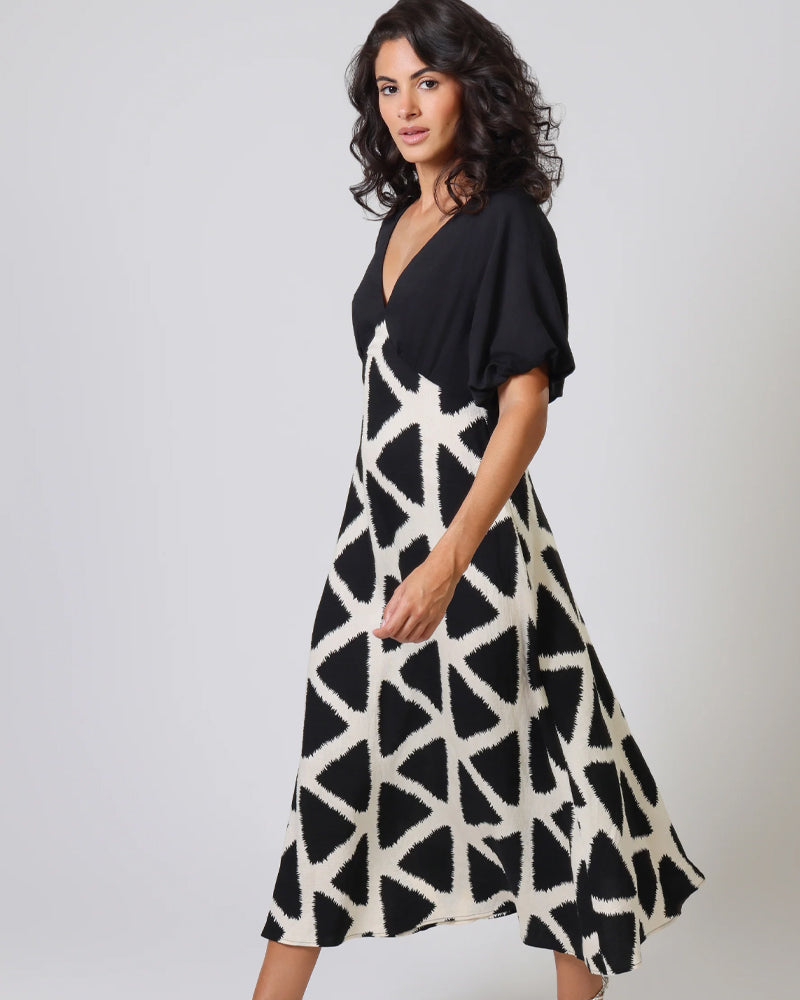 Traffic People Evie Dress - Black