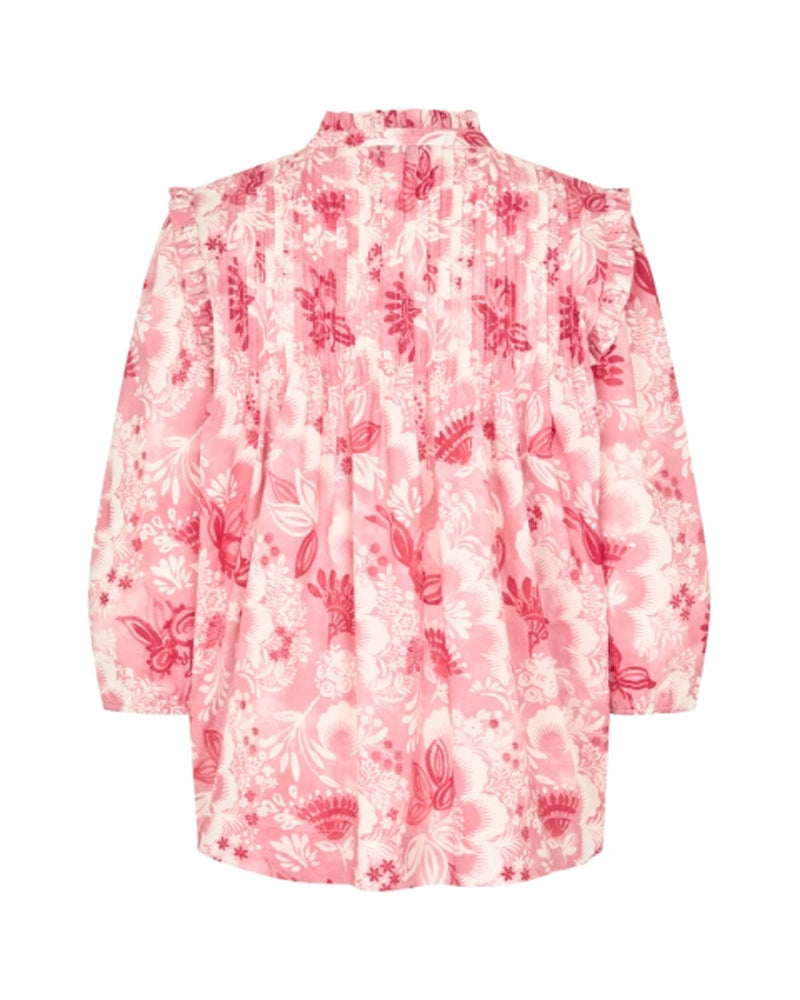 Kudibal Line Blouse - Eden Berry