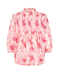 Kudibal Line Blouse - Eden Berry