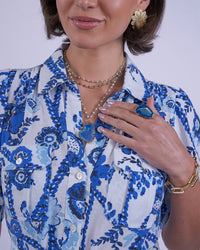 New Day Originals Safari Dress - Botanical Blue