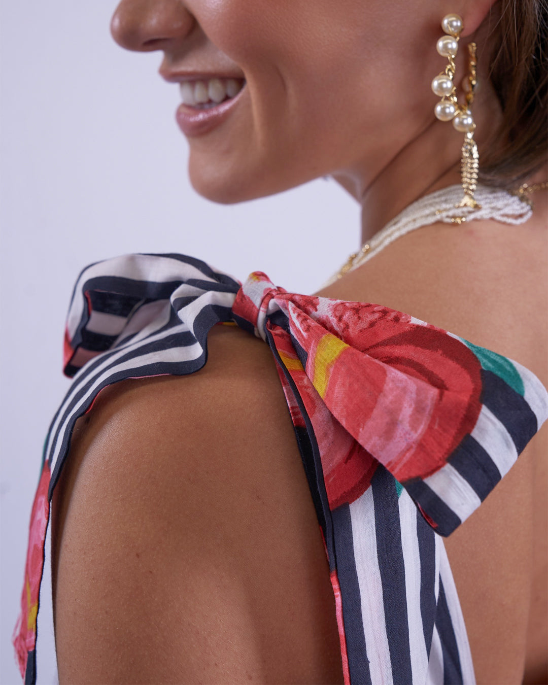 New Day Originals Shelly Dress - Pomegranate Stripe