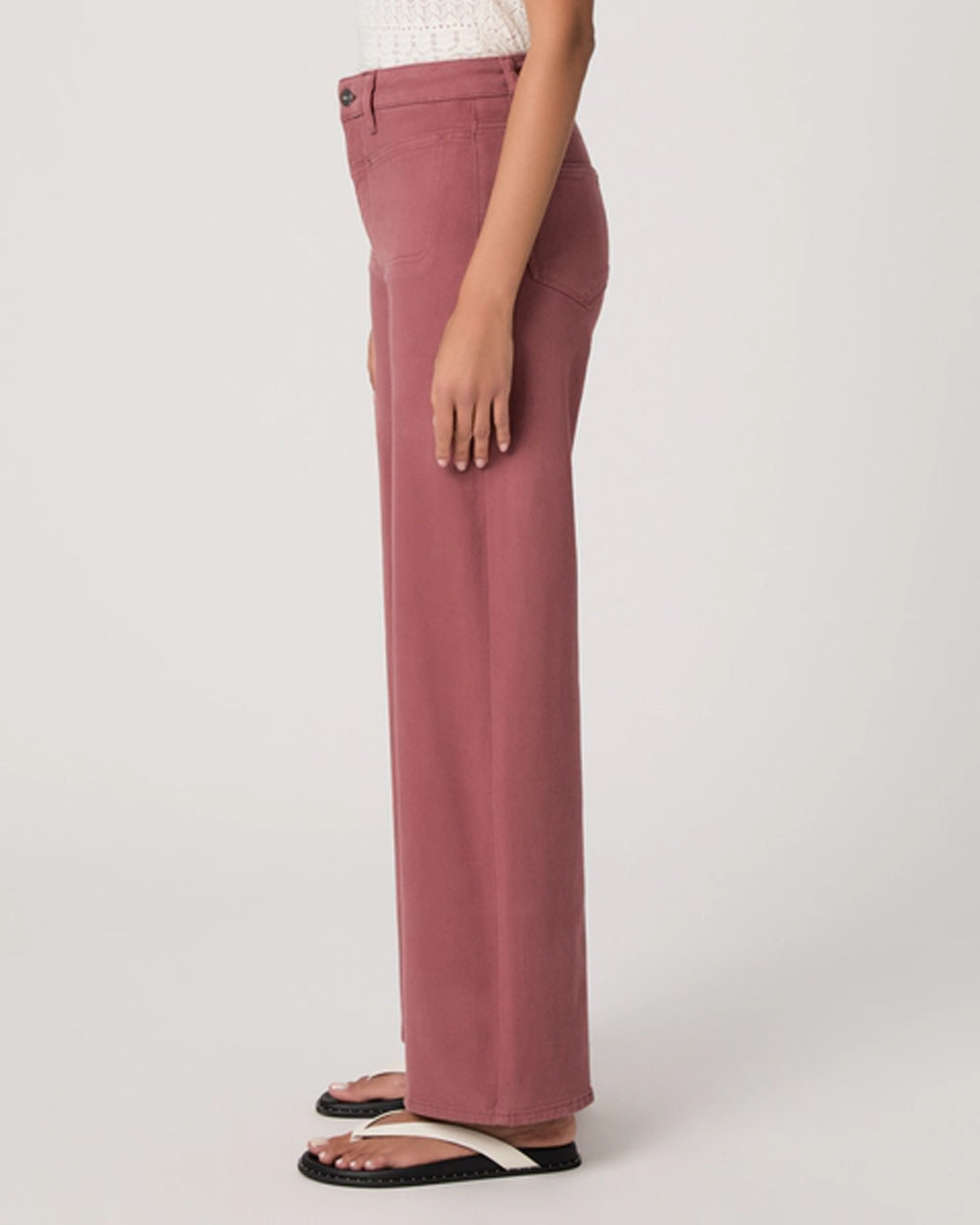 Paige Anessa 31 Jeans - Vintage Brick Berry