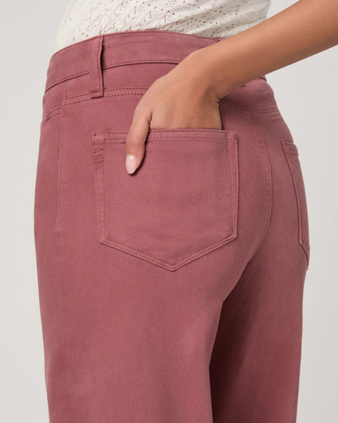Paige Anessa 31 Jeans - Vintage Brick Berry