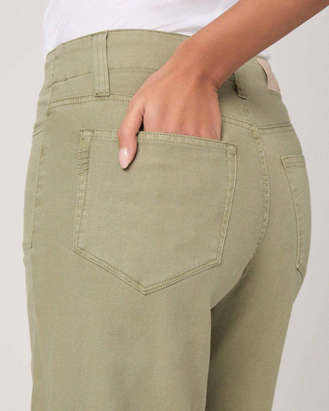 Paige Anessa Trousers - Vintage Oak Moss