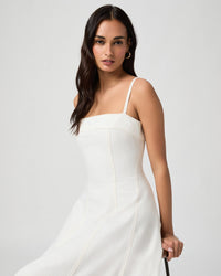 Paige Pippa Midi Dress - White