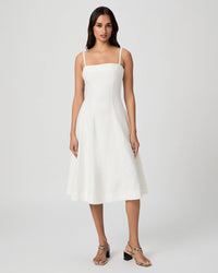 Paige Pippa Midi Dress - White