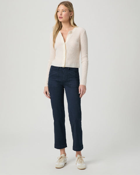 Paige Quincy Trousers - Vintage Navy