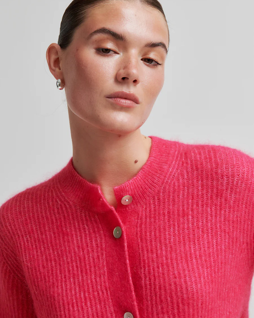 Second Female Andrea Cardigan - Raspberry Sorbet