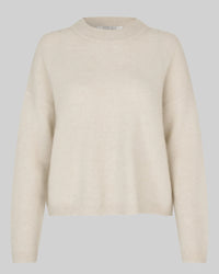 Second Female Bruuk O-Neck Jumper - Cream