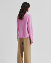 Second Female Bruuk Knit O-Neck - Lilac Chiffon