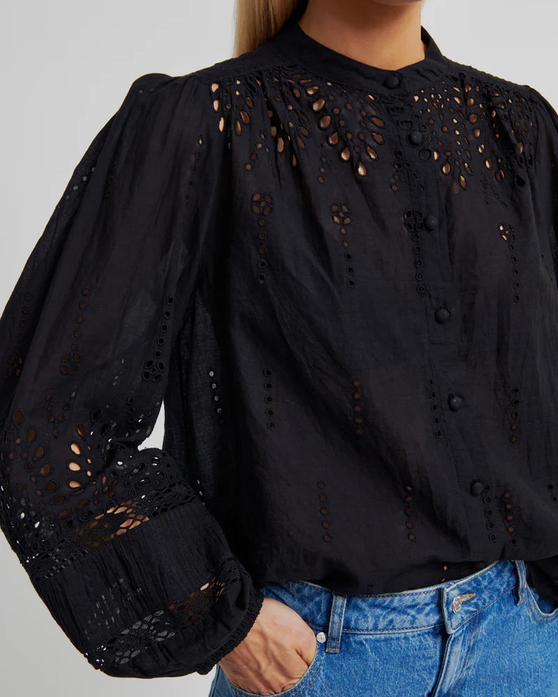 Second Female Camil Blouse - Black