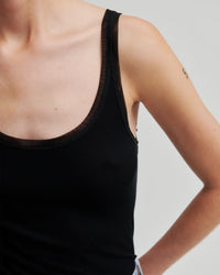 Second Female Emilia Tank Top - Black