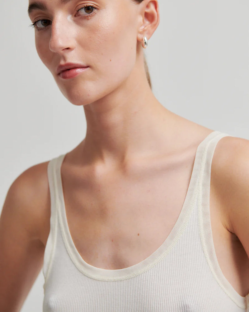 Second Female Emilia Tank Top - Eggnog