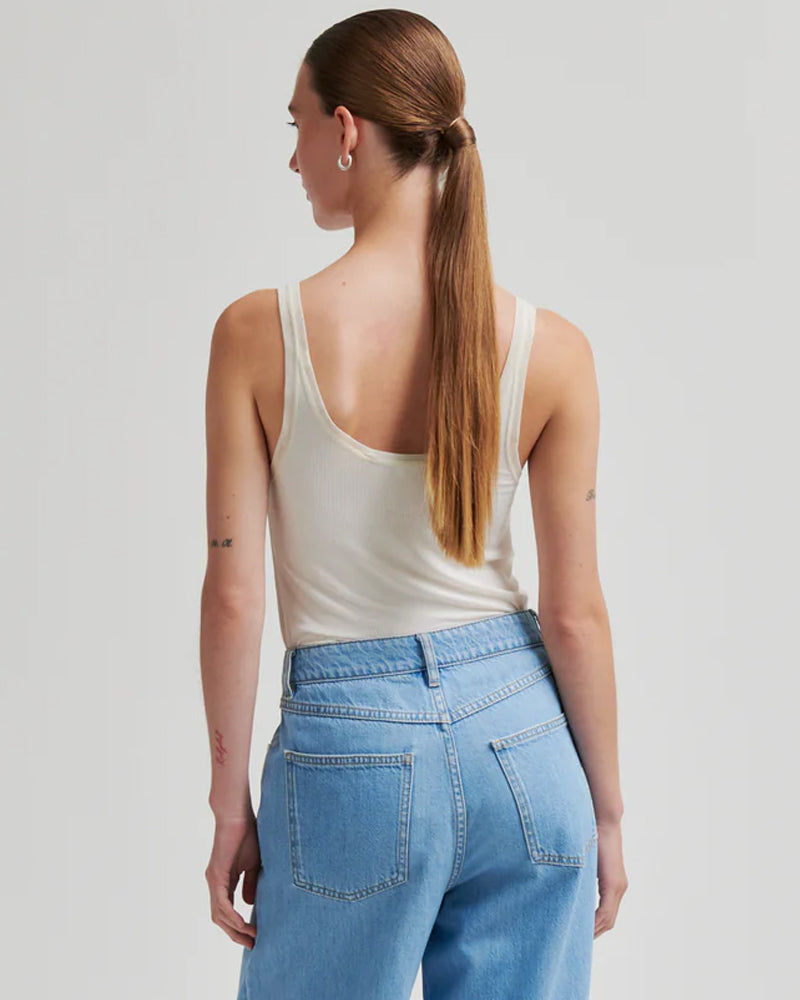 Second Female Emilia Tank Top - Eggnog