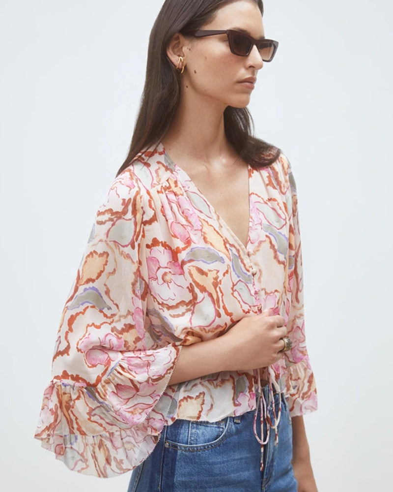 Suncoo Lana Blouse - Blush