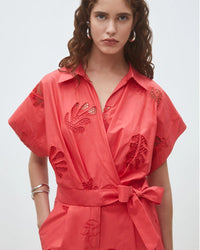Suncoo Tracy Playsuit - Geranium