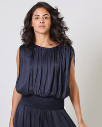 Traffic People Falls Top - Navy