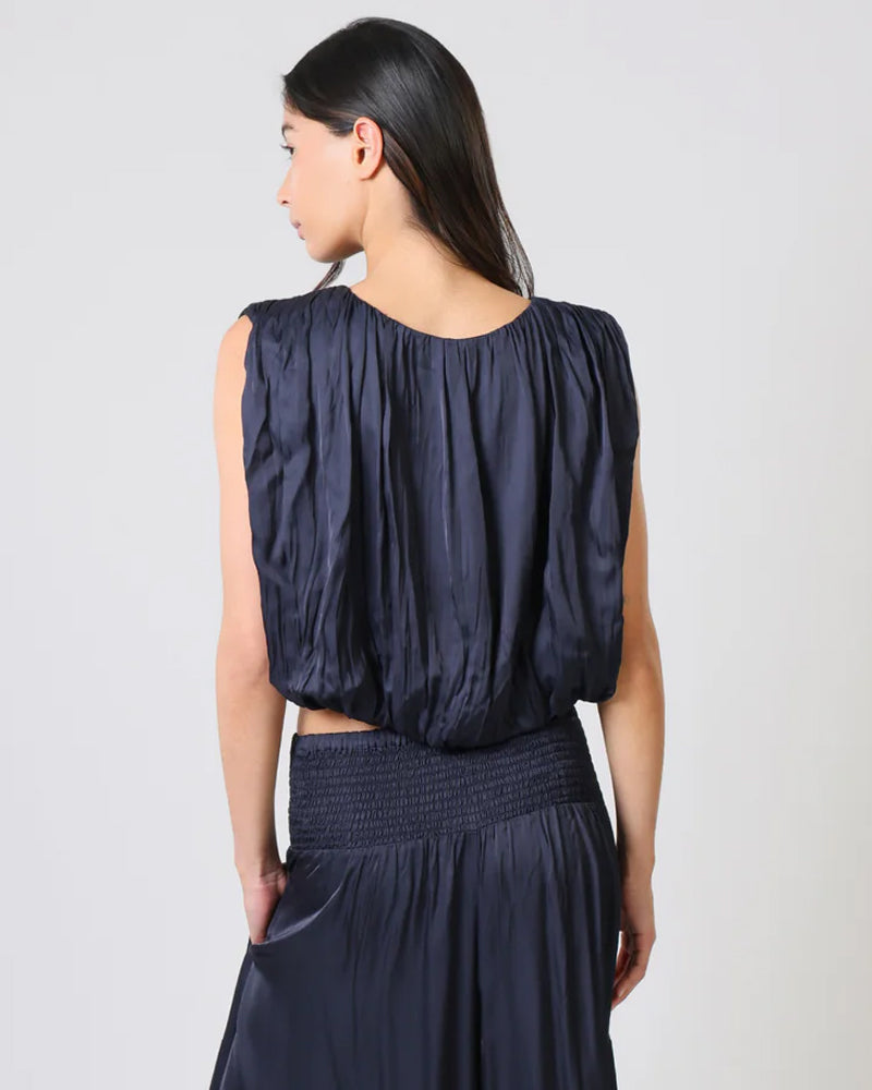 Traffic People Falls Top - Navy