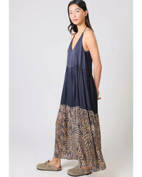 Traffic People Ithaca Dress - Navy