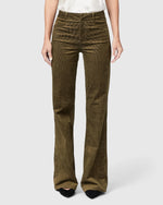 Paige Leenah Jeans - Brushed Olive Cord