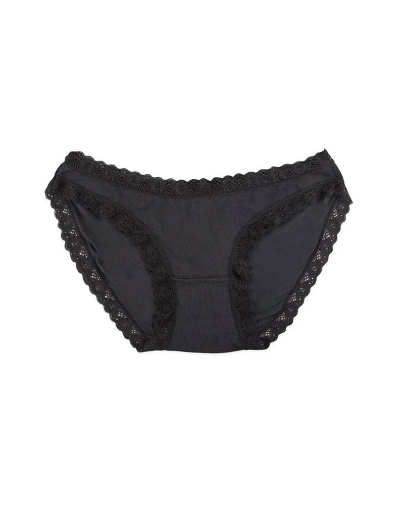 Stripe and stare black knickers are available to buy online from Damsel in Chiswick