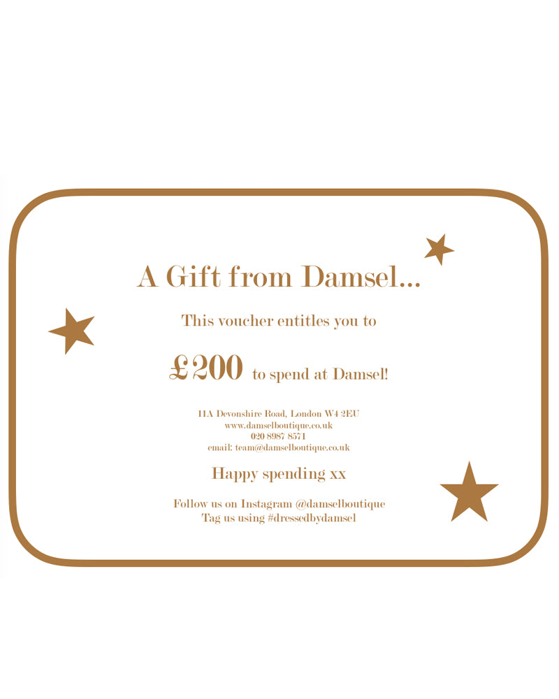 Damsel Gift Card